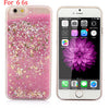 Hot! Bling Colorful Dynamic Liquid Glitter Sand Quicksand Star Hard Back Cover Clear Case For Iphone 5 5s SE 6 6s 6 Plus 6s Plus