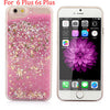 Hot! Bling Colorful Dynamic Liquid Glitter Sand Quicksand Star Hard Back Cover Clear Case For Iphone 5 5s SE 6 6s 6 Plus 6s Plus