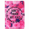 Leather Flip For Apple iPad air Fundas Cute Cartoon Floral Pattern Stand Wallet Case For iPad 5 Cover 9.7
