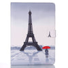 Leather Flip For Apple iPad air Fundas Cute Cartoon Floral Pattern Stand Wallet Case For iPad 5 Cover 9.7