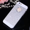 Luxury Bling Diamond Glitter Powder Phone Cases For iphone 7 6 6S Plus SE 5 5S Case Fashion Crystal Hard Plastic Back Cover Capa