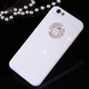 Luxury Bling Diamond Glitter Powder Phone Cases For iphone 7 6 6S Plus SE 5 5S Case Fashion Crystal Hard Plastic Back Cover Capa
