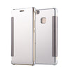Luxury Flip Plating Mirror Case For Huawei Ascend P8 Lite Fundas Electroplating PC Hard Back Cover For Huawei P9 Lite G9 Coque