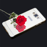 Luxury G530 Mirror Case 2 in 1 Plating Bumper Acrylic Mirror Back Cover Funda for Samsung galaxy Grand Prime G5308 G530H G5308W