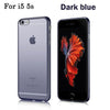 Luxury Rose Gold Plating TPU Silicone Flexible Soft Back Cover Case For Iphone 5 5S SE 6 6S / 6 6S Plus Transparent Clear Cases