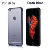 Luxury Rose Gold Plating TPU Silicone Flexible Soft Back Cover Case For Iphone 5 5S SE 6 6S / 6 6S Plus Transparent Clear Cases