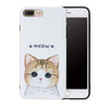 New Arrival Cartoon silicon case For Apple iPhone 7 7 Plus Cover Cute Cat Pattern Ultra Thin soft gel TPU Shock-proof Funda Capa