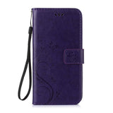 Phone Cases For Apple iphone 7 7 Plus Funda Coque Print Flower Leather Flip Stand Wallet Cover With lanyard Card Slot Money Bags