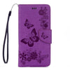 Phone Cases For Apple iphone 7 7 Plus Fundas Butterfly Pattern Leather Flip Case Multifuntion Card Slot Wallet Stand Holder Capa