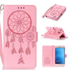 Phone Cases For Huawei P8 P9 Lite G9 Case Retro Embossed Dreamcatcher Leather Flip For Huawei Y5 Y6 II Wallet Cover Shell Capa