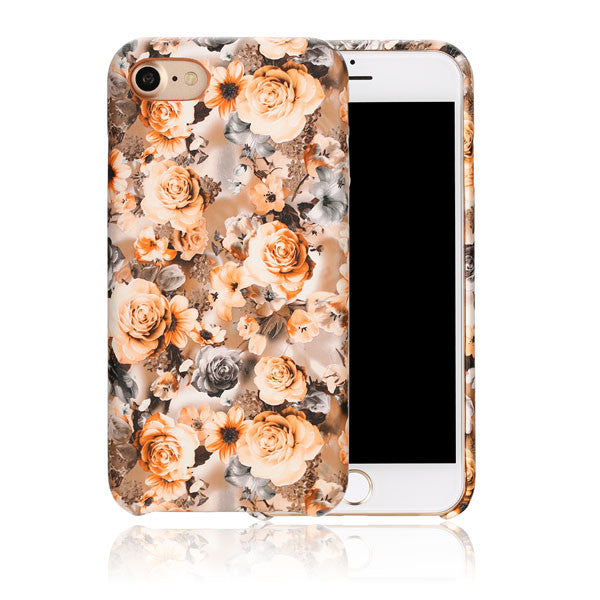 Phone Cases for iphone 7 6 6s Plus Cover Fashion Flower Floral Print Case Ultra thin Durable Soft Back Cover Elegant Lady Style