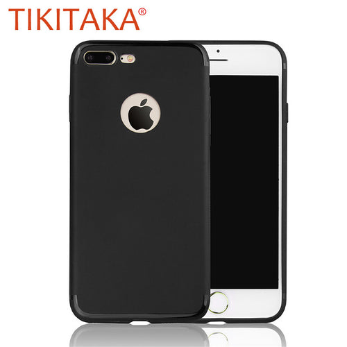 Phone Cases For iphone 7 7 Plus Funda Ultra Thin Soft Silicon TPU Rubber Cover ShockProof Armor Case Top Quality Protector Shell