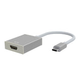 Robotsky USB 3.1 Type C To HDMI Adapter Cable Male To Female Converter Connector For NEW Apple MacBook Chromebook Pixel HDTV LCD