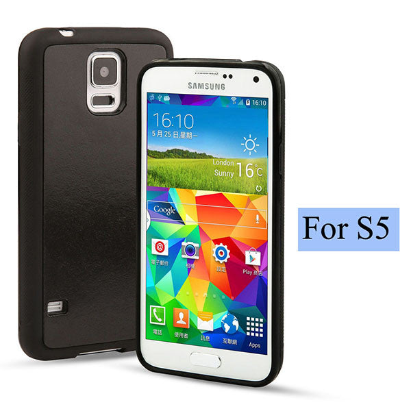 S4 S5 Anti-gravity Adsorption Case For Samsung Galaxy S4 S5 Magical Anti Gravity Nano Suction Cover Adsorbed Antigravity Shell
