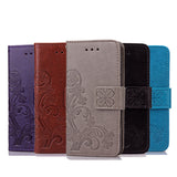 S6 S7 Case Retro Flower Leather Wallet Flip For Samsung Galaxy S3 S4 S5 S6 S7 Edge Note 5 4 3 Funda Card Slot Stand Holder Coque