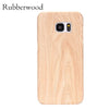 S6 S7 High Quality Wood Phone Cases For Samsung Galaxy S6 edge Plus S7 edge Funda Fashion Wooden Soft TPU Silicone Silicon Cover