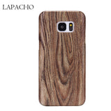 S6 S7 High Quality Wood Phone Cases For Samsung Galaxy S6 edge Plus S7 edge Funda Fashion Wooden Soft TPU Silicone Silicon Cover