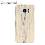 S6 S7 High Quality Wood Phone Cases For Samsung Galaxy S6 edge Plus S7 edge Funda Fashion Wooden Soft TPU Silicone Silicon Cover