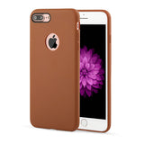 Solid Candy Color Phone Cases for iPhone 7 6 6s Plus 5 5s SE Case Ultra Thin Durable Soft TPU GEL Silicone Back Cover Funda Capa