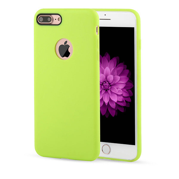 Solid Candy Color Phone Cases for iPhone 7 6 6s Plus 5 5s SE Case Ultra Thin Durable Soft TPU GEL Silicone Back Cover Funda Capa