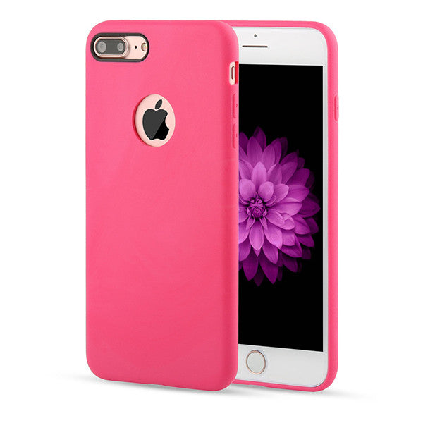 Solid Candy Color Phone Cases for iPhone 7 6 6s Plus 5 5s SE Case Ultra Thin Durable Soft TPU GEL Silicone Back Cover Funda Capa