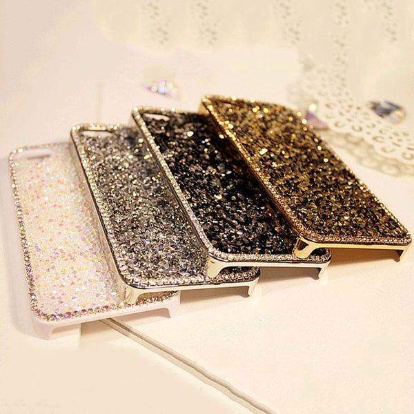 TIKITAKA New Style Luxury Crystal Rhinestone Cover Case For Iphone Fashional Bling Diamond Phone Case For Iphone 6 plus PT4070