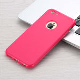 Ultra Thin Soft Cover for iPhone 7 7 Plus Case Durable TPU Silicon Frosted Matte Anti-Skid Phone Cases for iPhone 6 6S Plus Capa