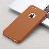 Ultra Thin Soft Cover for iPhone 7 7 Plus Case Durable TPU Silicon Frosted Matte Anti-Skid Phone Cases for iPhone 6 6S Plus Capa