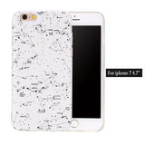 Ultra Thin Soft TPU Starry Sky Case For Apple iphone 7 7 Plus Protector Shell Capa Fashion Constellation Pattern Back Cover Gift