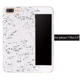 Ultra Thin Soft TPU Starry Sky Case For Apple iphone 7 7 Plus Protector Shell Capa Fashion Constellation Pattern Back Cover Gift