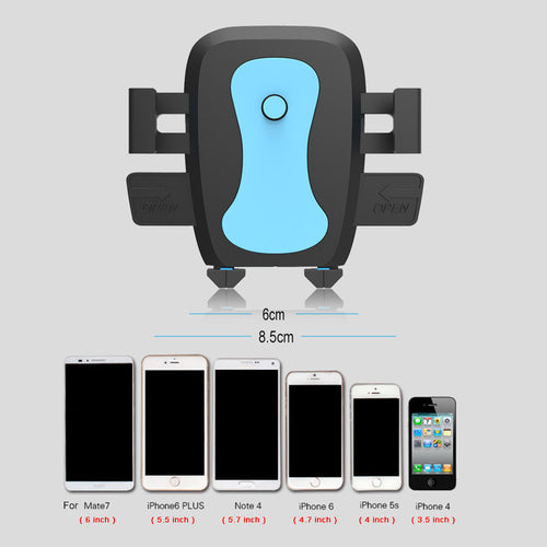 Universal Phone Holder 360 Degree Car Air Vent Rotate Bracket Safe Driving Stand Stents For iphone Samsung HTC LG Smartphone GPS