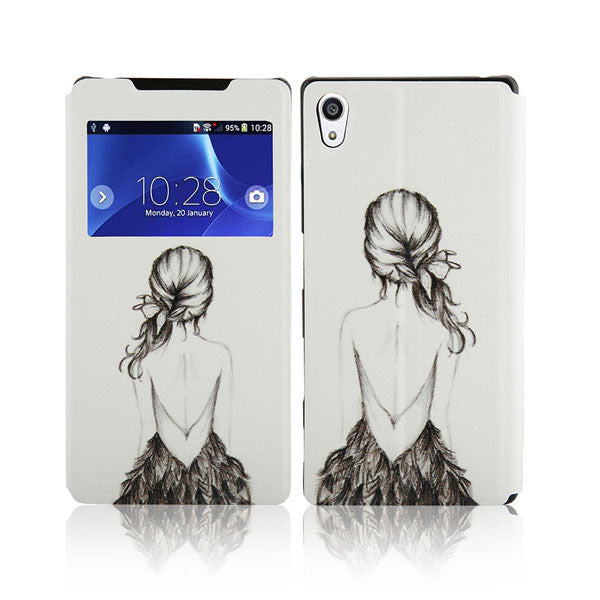 Wallet Case For Sony Xperia M4 Aqua M5 C5 Ultra Cover Fashion Leather Flip For Sony Xperia Z5 Compact / Mini / Premium Plus Capa