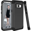 360 Shockproof Armor Phone Cases For iPhone 7 6 6s Plus Case 3 in 1 Hybrid PC + TPU Cover For Samsung Galaxy S8 Plus Screen Film - ilovealma