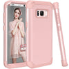 360 Shockproof Armor Phone Cases For iPhone 7 6 6s Plus Case 3 in 1 Hybrid PC + TPU Cover For Samsung Galaxy S8 Plus Screen Film - ilovealma
