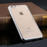 6 6s Bling Diamond Plating Frame Soft TPU Phone Cases For Iphone 6 6s 7 Plus Case Glitter Rhinestone Sparkle GEL Silicone Cover - ilovealma