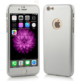 7 Plus 360 Case Full Body Cover Protection Phone Cases For Iphone 7 7 Plus Luxury 3 in 1 Armor Back Cover Funda Free Glass Film - ilovealma