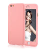 6 6s 7 Plus 360 Case Full Body Coque Phone Cases for iPhone 5 5s SE 6 6S 7 Plus Hard PC Protective Cover Free Clear Screen Film - ilovealma