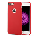 Solid Candy Color Phone Cases for iPhone 7 6 6s Plus 5 5s SE Case Ultra Thin Durable Soft TPU GEL Silicone Back Cover Funda Capa