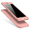 360 Case Full Body Protection Phone Cases For iPhone 7 6 6S Plus Funda High Quality 2 in 1 Armor Hard PC Cover Free Glass Film - ilovealma