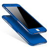 360 Case Full Body Protection Phone Cases For iPhone 7 6 6S Plus Funda High Quality 2 in 1 Armor Hard PC Cover Free Glass Film - ilovealma