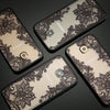 Sexy Retro Floral Phone Cases For iPhone 7 6 6s Plus Funda Lace Flower Soft TPU Cover For Samsung Galaxy S7 S6 edge S8 Plus Case