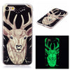 Phone cases For iphone 5 5s SE 6 6s 7 Plus Cover Ultra Thin Soft TPU Luminous Case For Samsung Galaxy S6 S7 edge S5 A3 A5 J3 J5