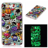 Phone cases For iphone 5 5s SE 6 6s 7 Plus Cover Ultra Thin Soft TPU Luminous Case For Samsung Galaxy S6 S7 edge S5 A3 A5 J3 J5