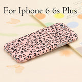 Ultra thin 360 Case + Glass Film Protector Phone Cases For iPhone 6 6s Plus Cover Full Body 3D Embossed Matte Flower Hard Shell