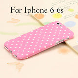 Ultra thin 360 Case + Glass Film Protector Phone Cases For iPhone 6 6s Plus Cover Full Body 3D Embossed Matte Flower Hard Shell