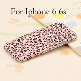 Ultra thin 360 Case + Glass Film Protector Phone Cases For iPhone 6 6s Plus Cover Full Body 3D Embossed Matte Flower Hard Shell