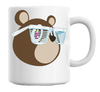 Teddy Bear Glasses Mug