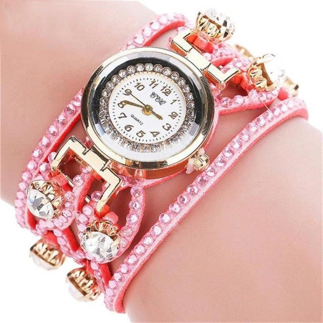 CCQ Luxury Brand Women's Watch 2017 Leather Bracelet Watch Women Wristwatch Ladies Dress Quartz Watch - ilovealma