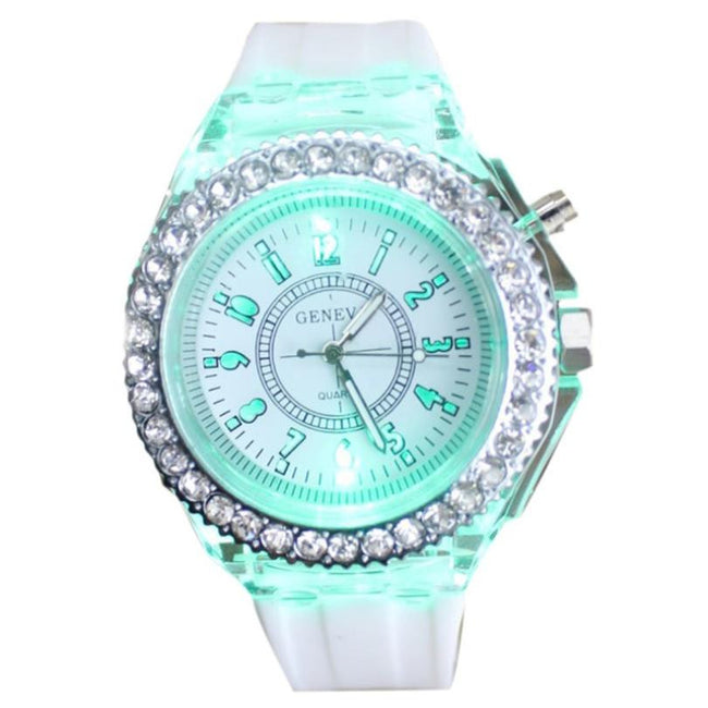 GENVIVIA Fashion Personality Luminous Watch famous brand woman watches 2017 fashion luxury women watch mens luxury dress watches