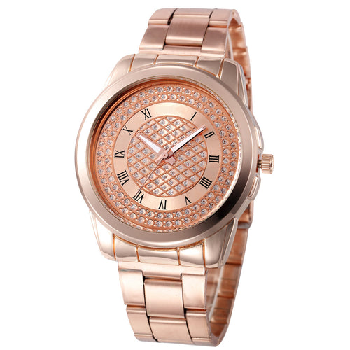 Fashion Watch Women Waterproof Stainless Steel Sport Quartz Hour Wrist Analog Watch relogio feminino